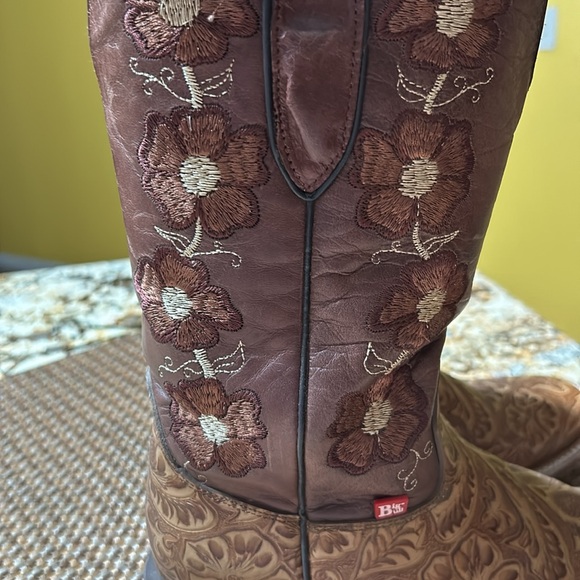 Women Mexican Cowboy Boots - Picture 7 of 12
